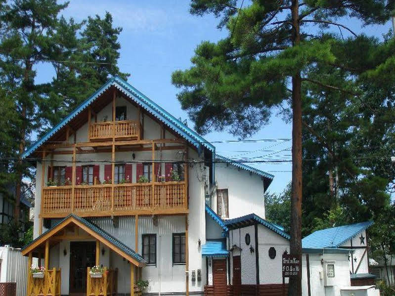 Bed and Breakfast Alpine Wind Хакуба-Мура Экстерьер фото
